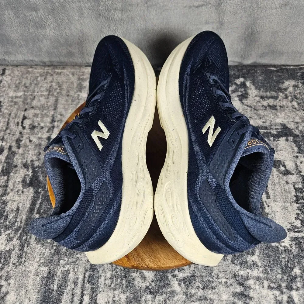 New Balance Fresh Foam X 1080v13 Mens Size 13 Navy White Running Shoes Sneakers